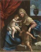 La Vierge, l'enfant Jésus et saint Jean-Baptiste (Guido Reni) - Muzeo.com