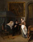 La visite du médecin (Jan Steen) - Muzeo.com
