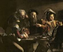 La Vocation de Saint Matthieu (détail) (Le Caravage) - Muzeo.com