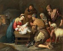 L'adoration des bergers (Bartolomé Esteban Murillo) - Muzeo.com