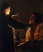 L'Apparition de l'ange à saint Joseph, dit aussi Le Songe de saint Joseph (Georges de La Tour) - Muzeo.com