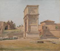 L'Arc de Titus à Rome (Constantin Hansen) - Muzeo.com