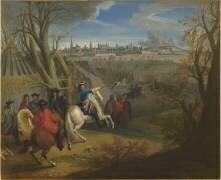 L'armée française campe devant Cambrai le 22 mars 1677 (Adam Frans van der Meulen) - Muzeo.com