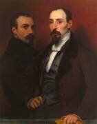 L'artiste et son frère Achille (Eugène Devéria) - Muzeo.com