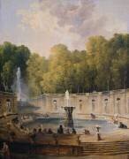 Lavandières dans un parc (Hubert Robert) - Muzeo.com