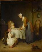 Le Bénédicité (Jean Siméon Chardin) - Muzeo.com