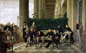 Le Cercle de la Rue Royale (James Tissot) - Muzeo.com
