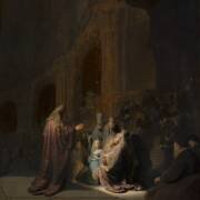 Le chant de louange de Siméon (Rembrandt) - Muzeo.com