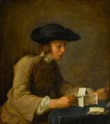 Le château de cartes (Jean Siméon Chardin) - Muzeo.com