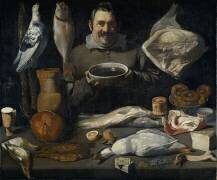 Le chef cuisinier (Maitre du Bodegone d'Amsterdam) - Muzeo.com