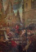 Le chevalier Roze sur la Montée d'Accoules (Jean-Baptiste Duffaud) - Muzeo.com