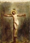 Le Christ en croix (Eugène Delacroix) - Muzeo.com
