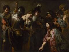 Le Christ et la femme adultère (Valentin de Boulogne) - Muzeo.com