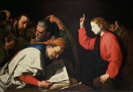 Le Christ parmi les docteurs (Jusepe de Ribera) - Muzeo.com