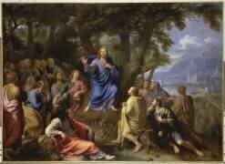 Le Christ prêchant sur la montagne (Jean-Baptiste de Champaigne) - Muzeo.com