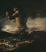 Le colosse (Francisco de Goya) - Muzeo.com
