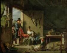Le colporteur (Martin Drolling) - Muzeo.com