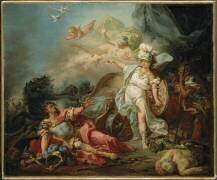 Le Combat de Minerve contre Mars (Jacques-Louis David) - Muzeo.com