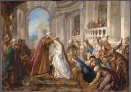 Le couronnement d'Esther (Jean-François de Troy) - Muzeo.com