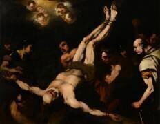 Le crucifiement de saint Pierre (Luca Giordano) - Muzeo.com