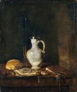 Le Déjeuner de harengs (Gabriel Metsu) - Muzeo.com