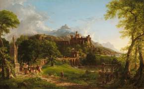 Le Départ (Thomas Cole) - Muzeo.com