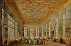 Le Doge de Venise offre à déjeuner aux ambassadeurs (Francesco Guardi) - Muzeo.com
