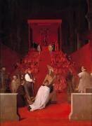 Le Duc d'Alba a l'église de St. Gudule (Jean-Auguste-Dominique Ingres) - Muzeo.com