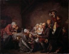 Le gâteau des rois (Jean-Baptiste Greuze) - Muzeo.com