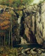 Le gouffre de Conches (Gustave Courbet) - Muzeo.com