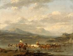 Le Gué (Nicolaes Berchem) - Muzeo.com