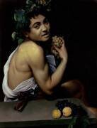 Le Jeune Bacchus malade (Le Caravage) - Muzeo.com