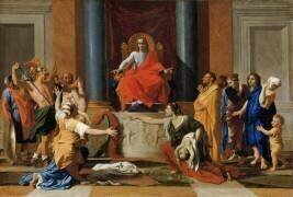 Le jugement de Salomon (Nicolas Poussin) - Muzeo.com