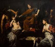 Le Jugement de Salomon (Valentin de Boulogne) - Muzeo.com