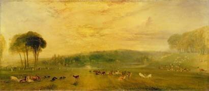 Le lac (Joseph Mallord William Turner) - Muzeo.com