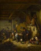 Le Maître d'école (Adrien van Ostade) - Muzeo.com