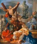 Le martyre de saint André (Sébastien Bourdon) - Muzeo.com