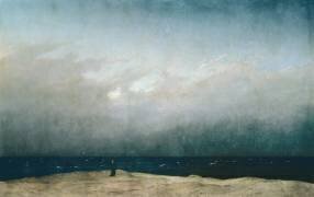 Le Moine au bord de la mer (Caspar David Friedrich) - Muzeo.com
