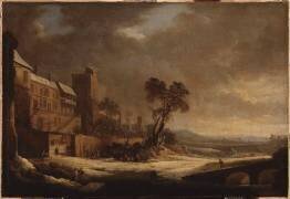 Le Mois de Janvier, effet de neige (Pierre Antoine Patel) - Muzeo.com