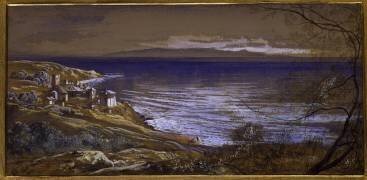 Le monastère de Pantokrator, Mont Athos, Grèce (Edward Lear) - Muzeo.com
