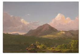 Le Mont Newport sur l'île du Mont Désert (Frederic Edwin Church) - Muzeo.com