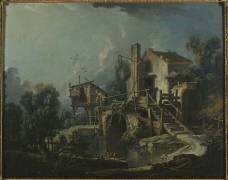 Le Moulin de Charenton (François Boucher) - Muzeo.com