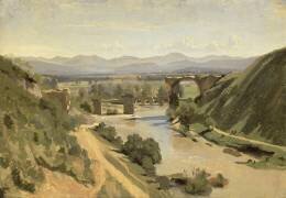 Le pont de Narni (Jean-Baptiste Camille Corot) - Muzeo.com