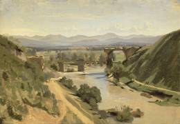 Le pont de Narni (Jean-Baptiste Camille Corot) - Muzeo.com