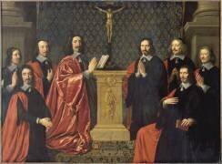 Le prévôt des marchands et les échevins de la ville de Paris (Philippe de Champaigne) - Muzeo.com