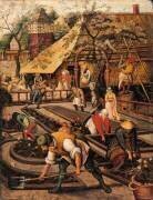 Le printemps (fragment) (Pieter Brueghel le Jeune) - Muzeo.com