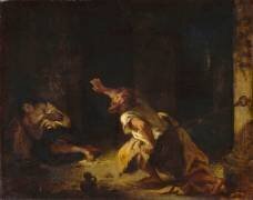 Le Prisonnier de Chillon (Eugène Delacroix) - Muzeo.com