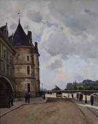 Le Quai de l'Horloge à Paris (Paul Lecomte) - Muzeo.com