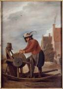 Le Rémouleur (David Teniers le Jeune) - Muzeo.com