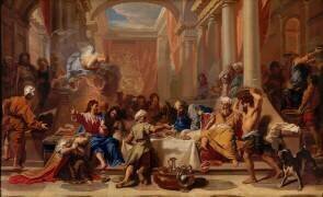 Le repas chez Simon le Pharisien (Jean-Baptiste Jouvenet...) - Muzeo.com